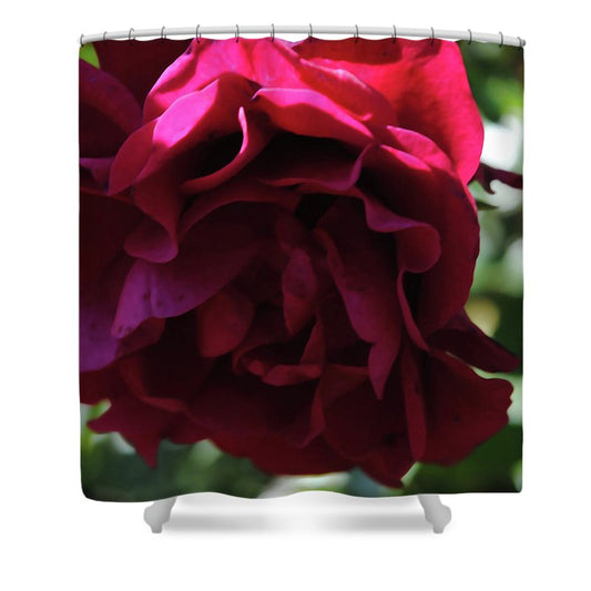 Dark Pink Flower - Shower Curtain