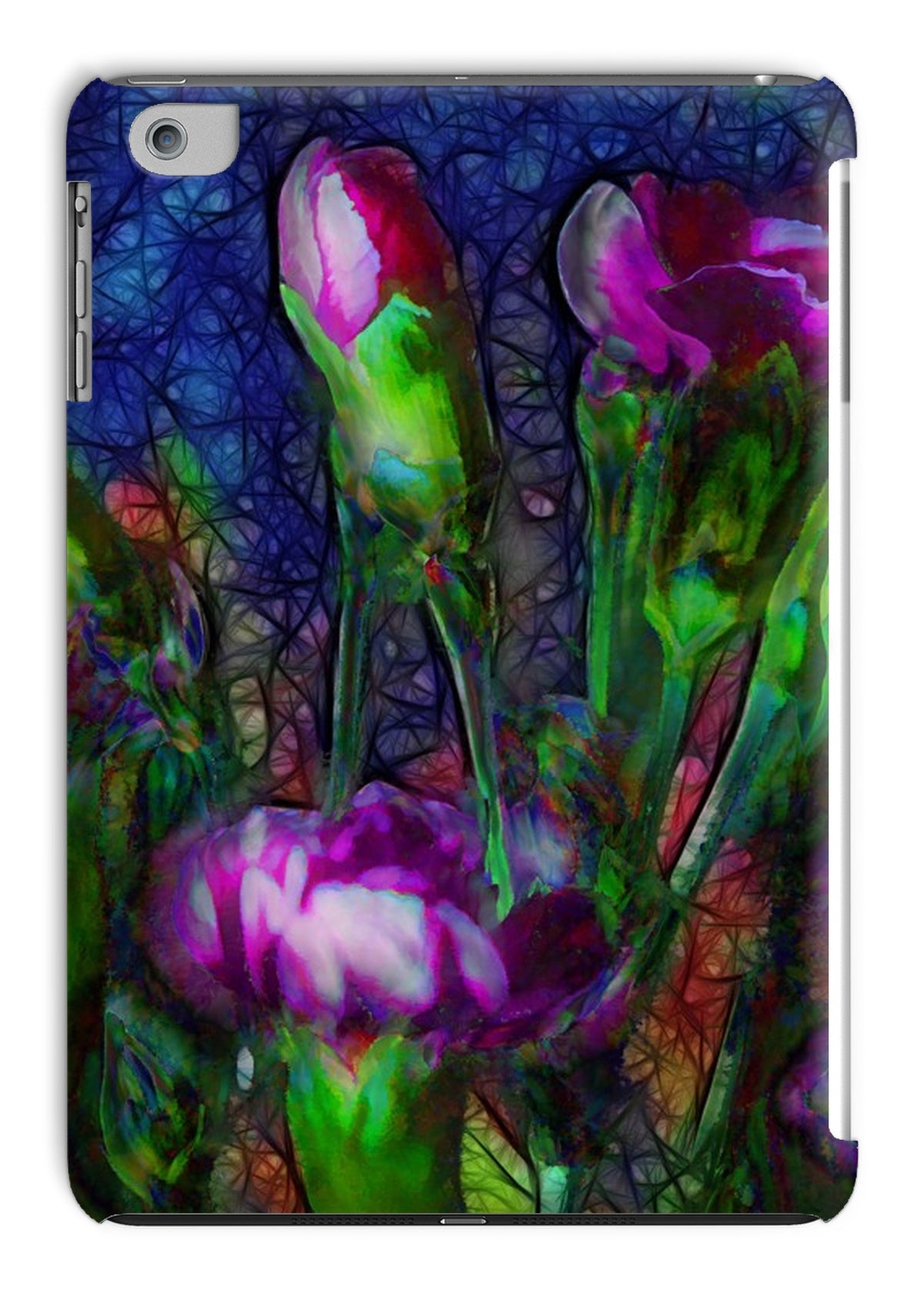Abstract Pink Carnations Tablet Cases