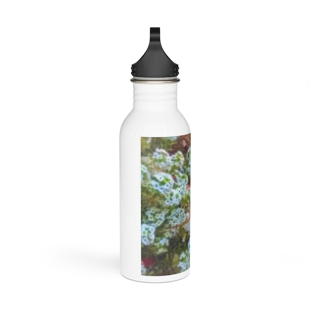 Fall Sidewalk Kenosha Stainless Steel Water Bottle