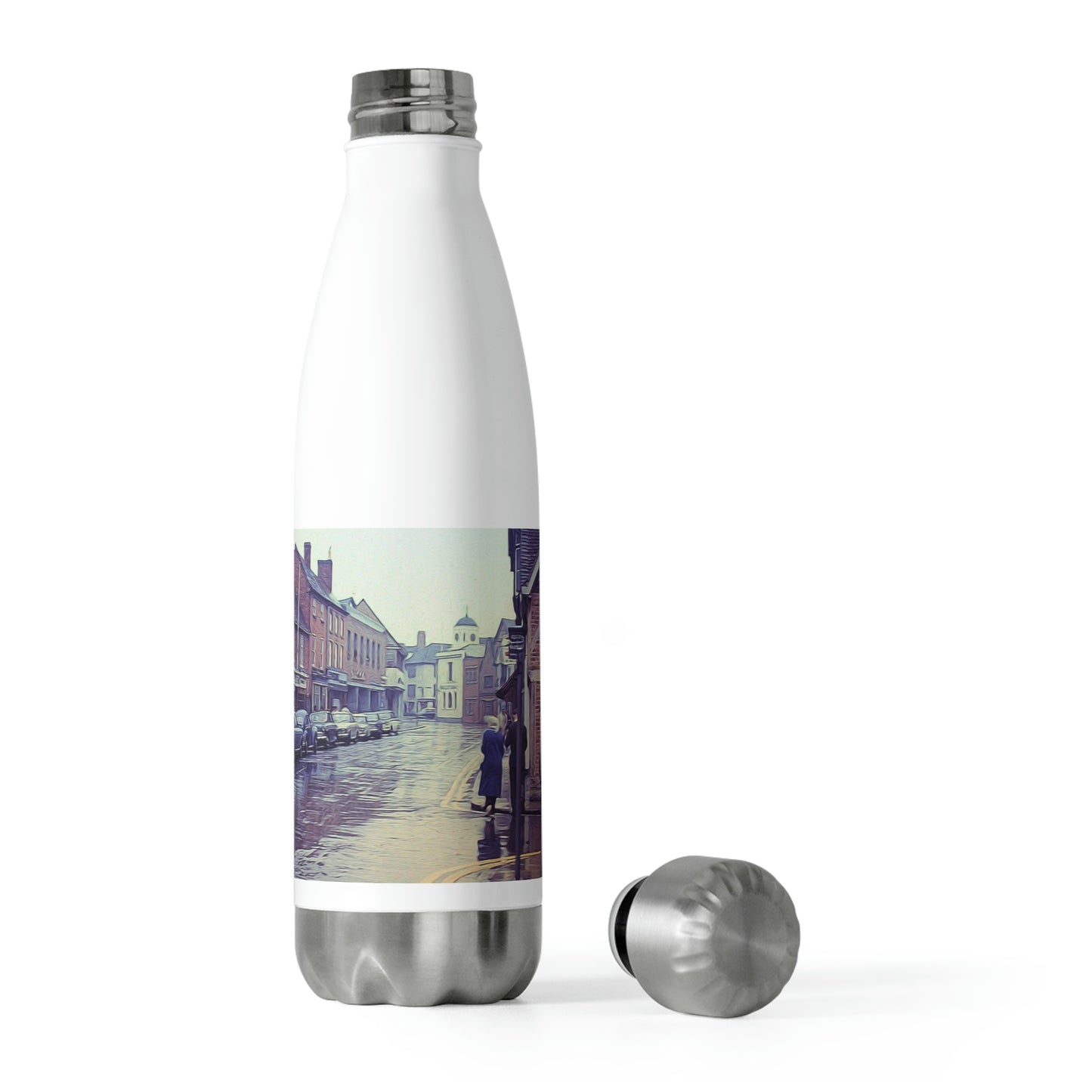 Rainy Day In England 1971 20oz Insulated Bottle