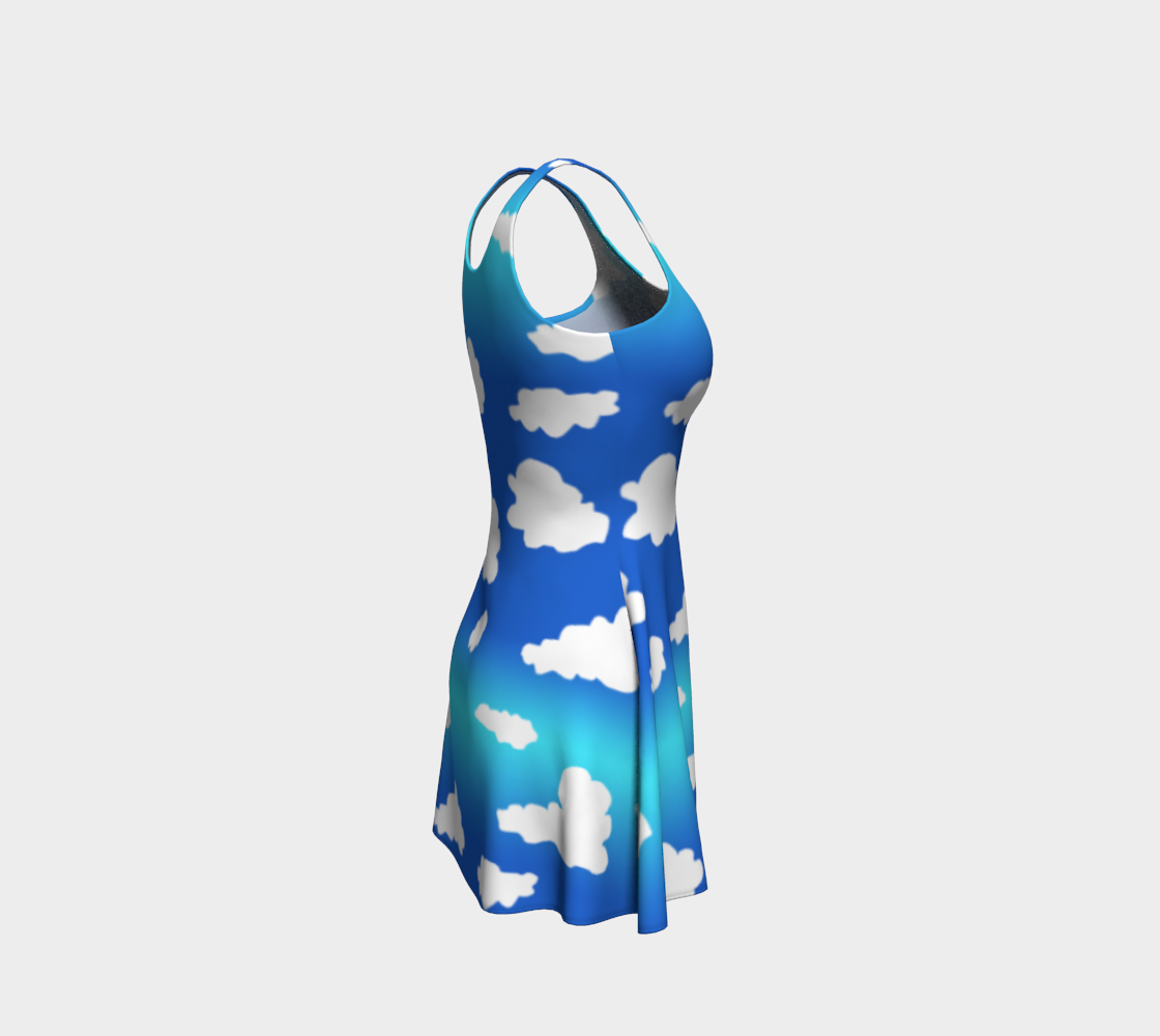 Clouds Flare Dress