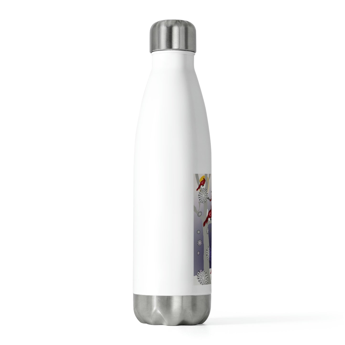 Cardinals In The Snow 20oz Insulated Bottle