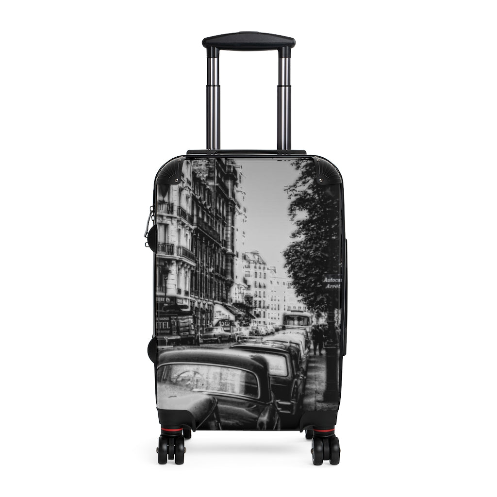 Paris Street 1967 Cabin Suitcase