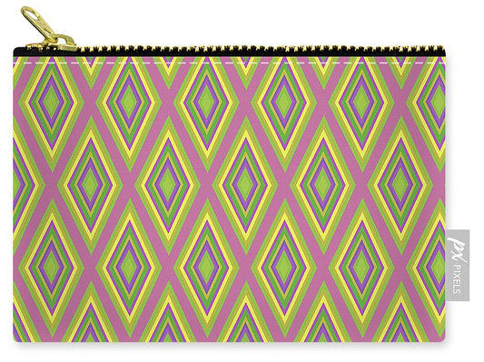 Diamonds Pattern Variation 6 - Carry-All Pouch