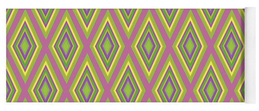 Diamonds Pattern Variation 6 - Yoga Mat