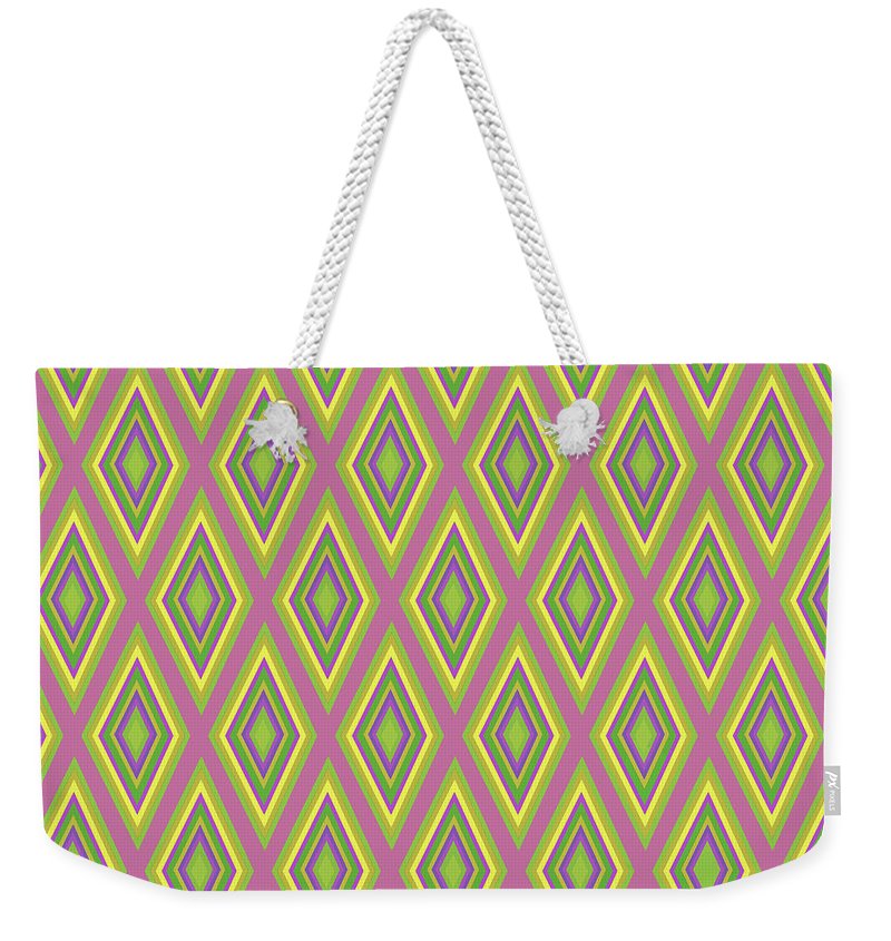 Diamonds Pattern Variation 6 - Weekender Tote Bag