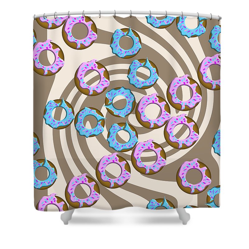 Donuts - Shower Curtain