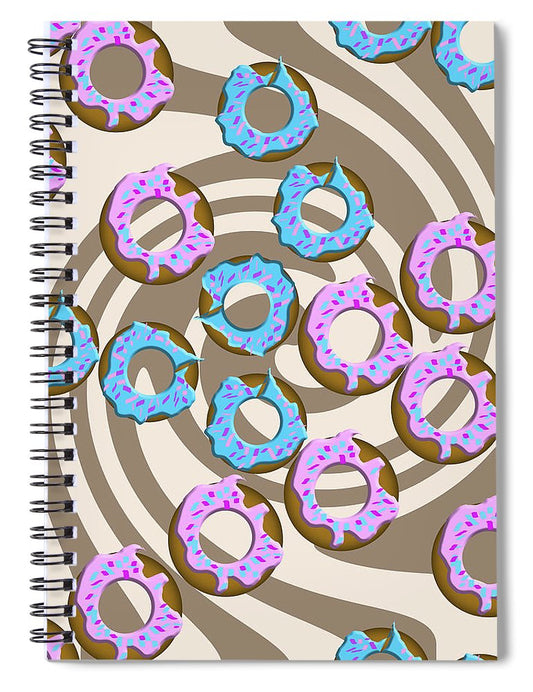 Donuts - Spiral Notebook