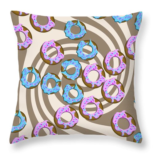 Donuts - Throw Pillow