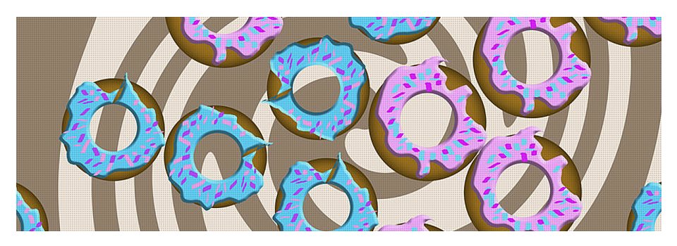 Donuts - Yoga Mat