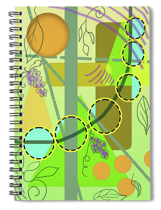Driving To get Fruit - Spiral Notebook