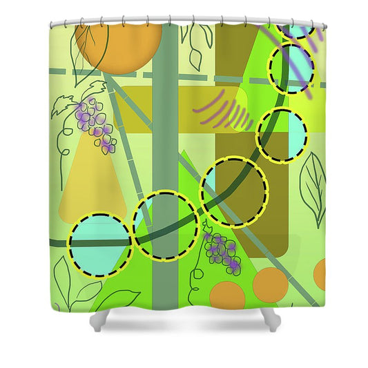 Driving To get Fruit - Shower Curtain