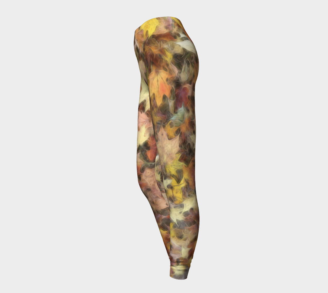 Light October Leaves Leggings