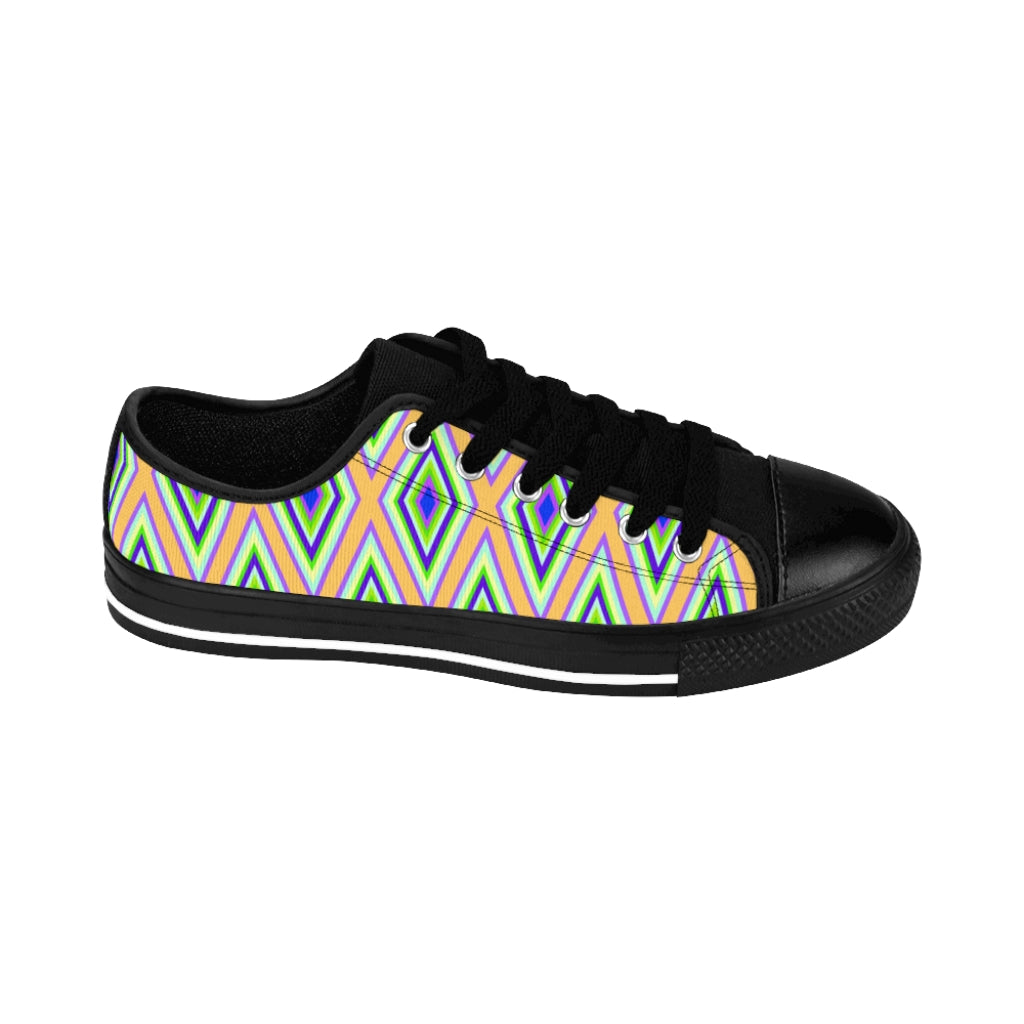 Colorful Diamonds Variation 1 Women's Sneakers