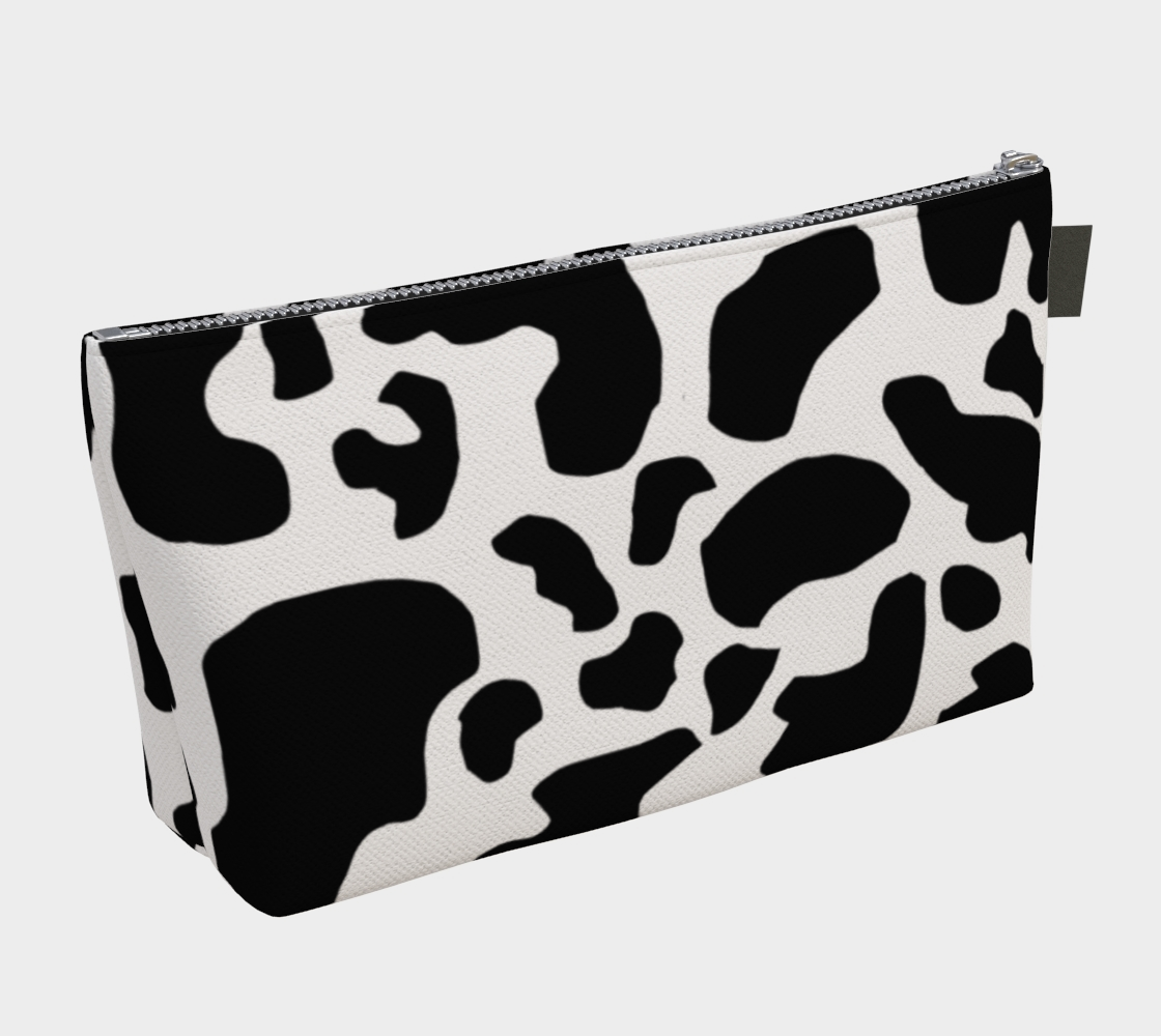Cow Spots Makeup Bag