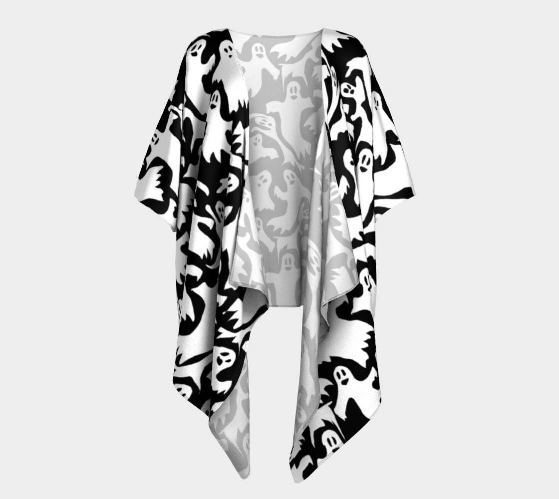 Ghosts Draped Kimono