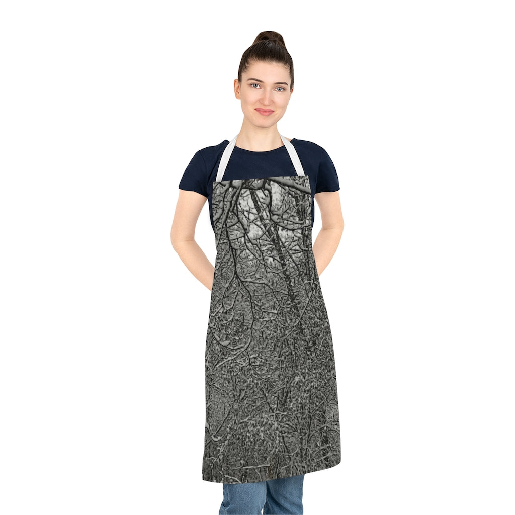 First Winter Snow Adult Apron