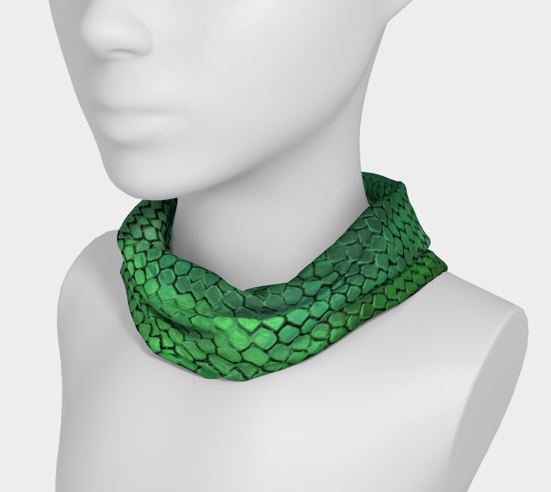 Green Dragon Scalea Headband