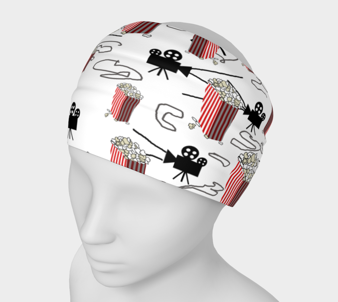 Movies and Popcorn Headband
