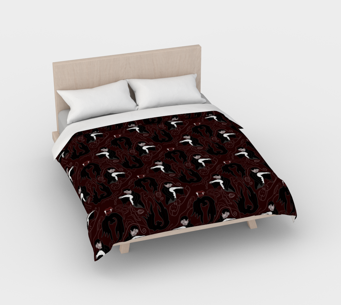 Vampire Pattern Duvet Cover