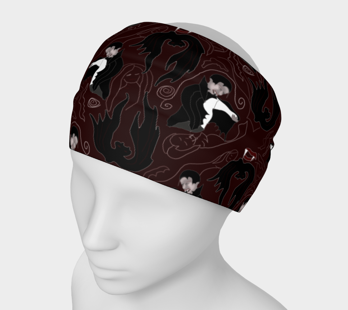 Vampire Pattern Headband