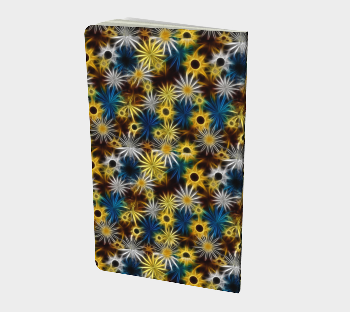 Blue and Yellow Daisies Notebook