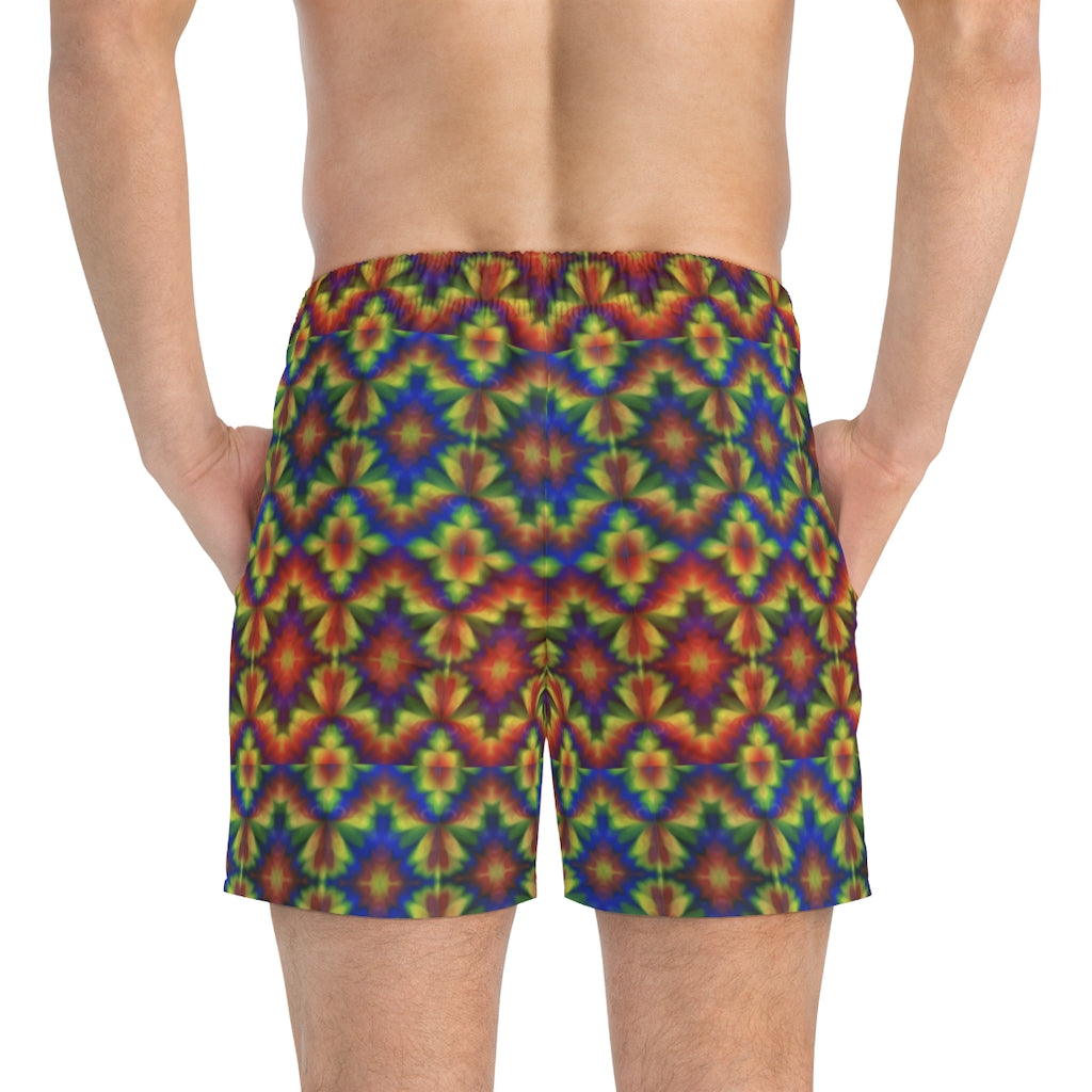 Carnival Kaleidoscope Swim Trunks