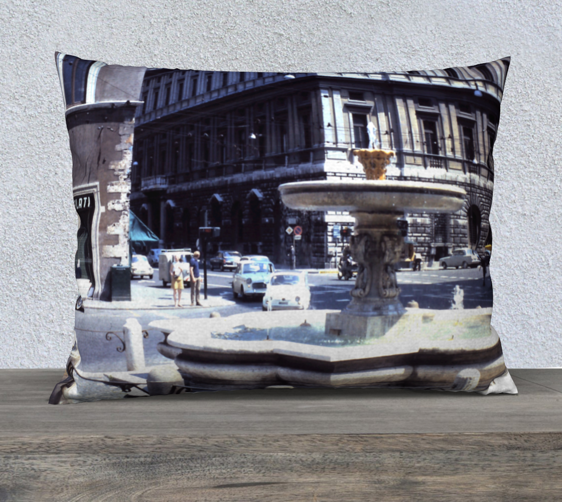 Europe 1967 No 16 Throw Pillow Case