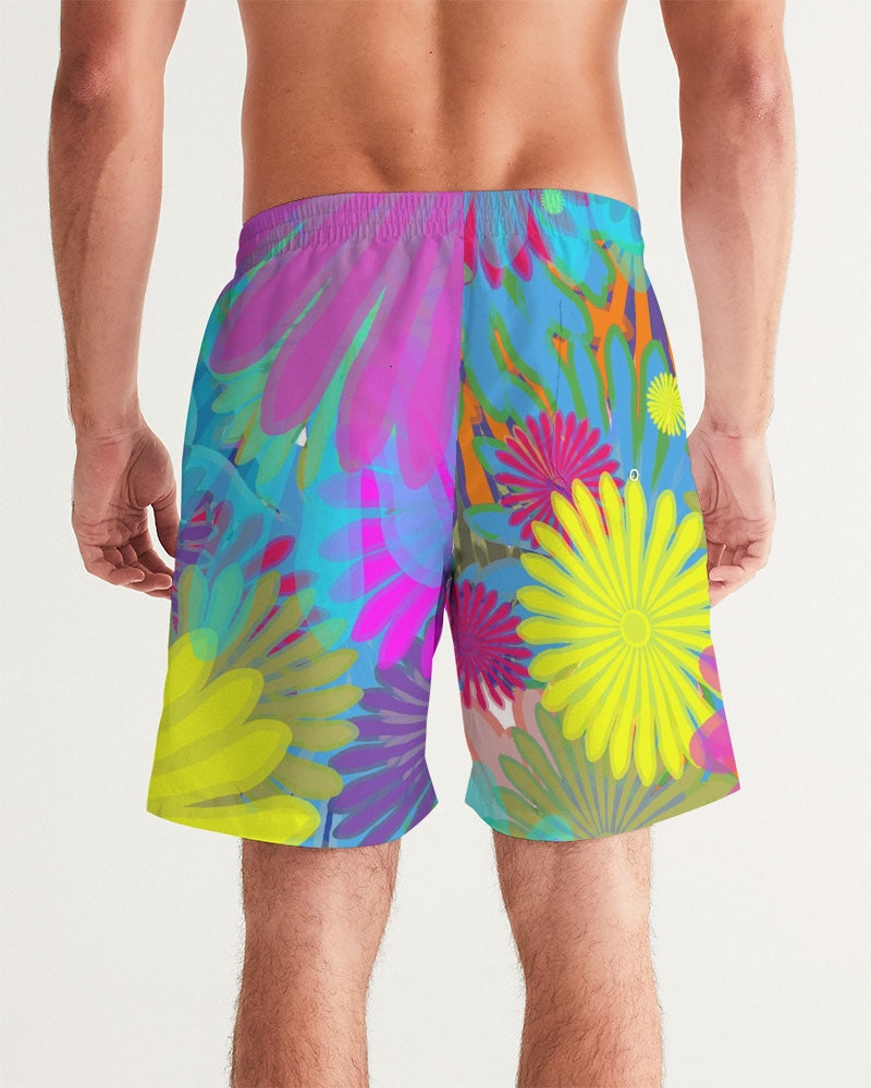 Daisy Festival Men's Swim Trunk