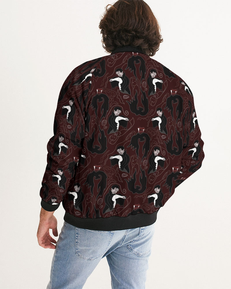 Vampire Pattern Men's Bomber Jacket