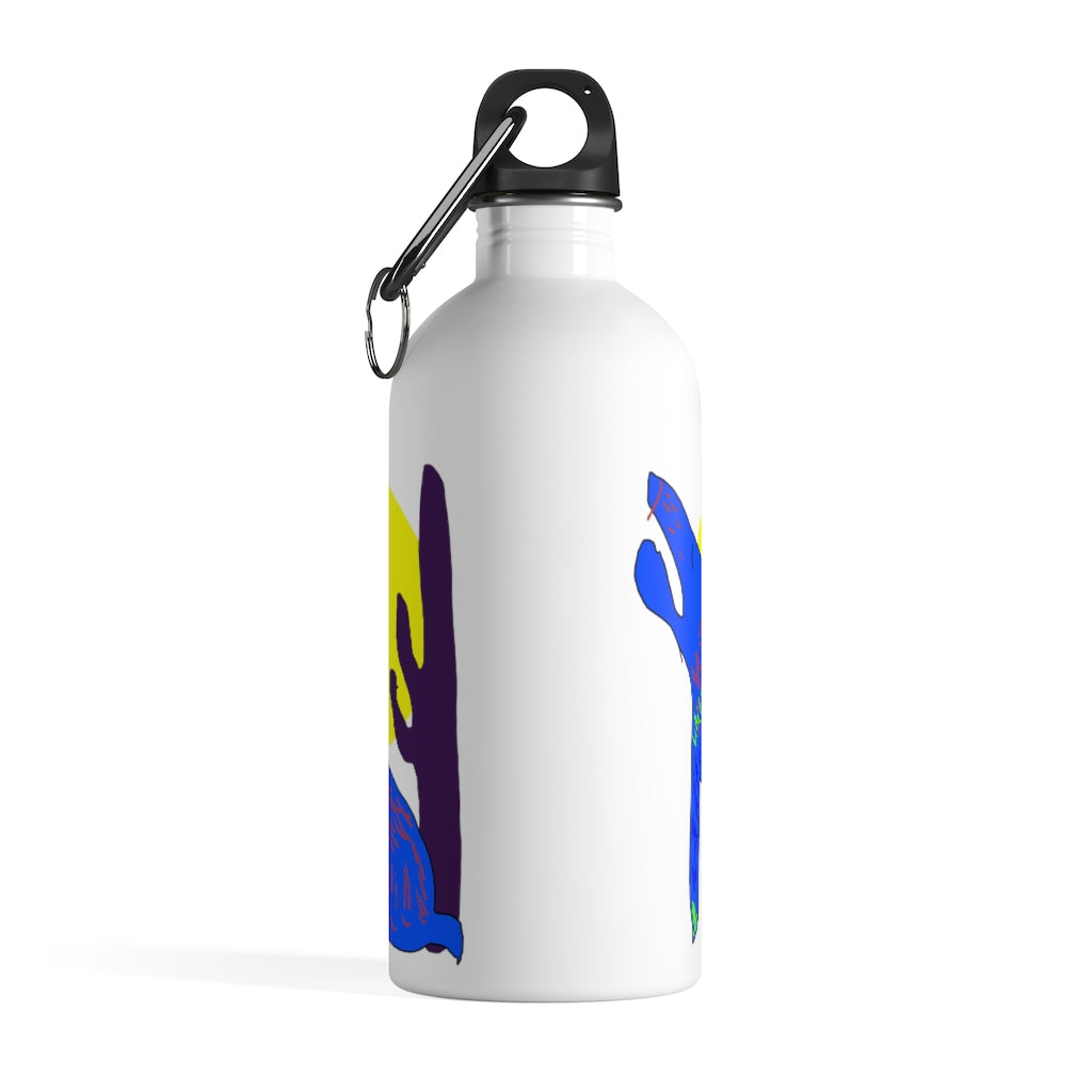 Blue Coyote Stainless Steel Water Bottle