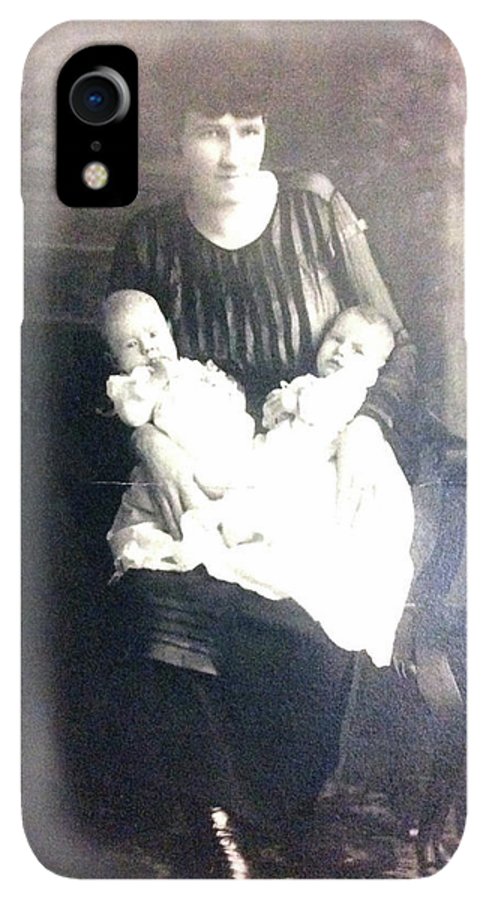 Early 1900s Mother and Twins - Phone Case