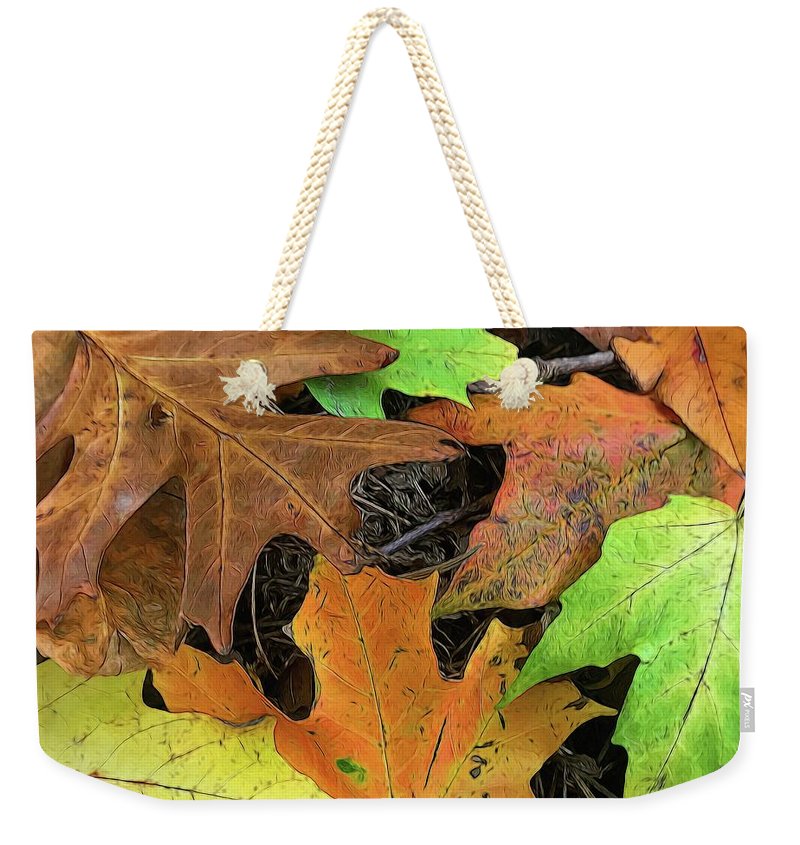 Early October Leaves 1 - Weekender Tote Bag