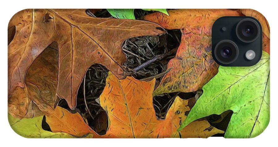 Early October Leaves 1 - Phone Case