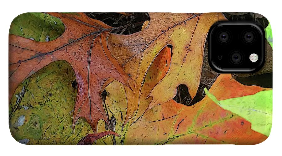 Early October Leaves 2 - Phone Case