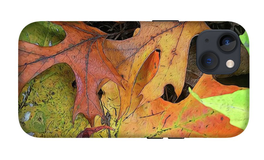 Early October Leaves 2 - Phone Case