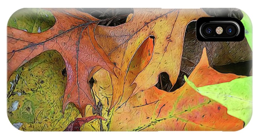 Early October Leaves 2 - Phone Case