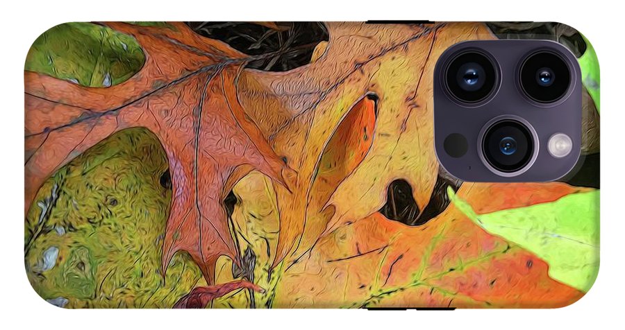 Early October Leaves 2 - Phone Case
