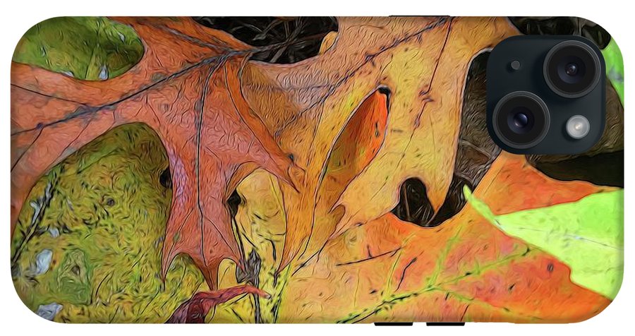 Early October Leaves 2 - Phone Case