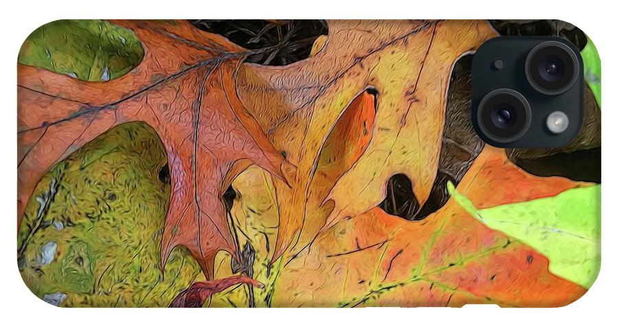 Early October Leaves 2 - Phone Case