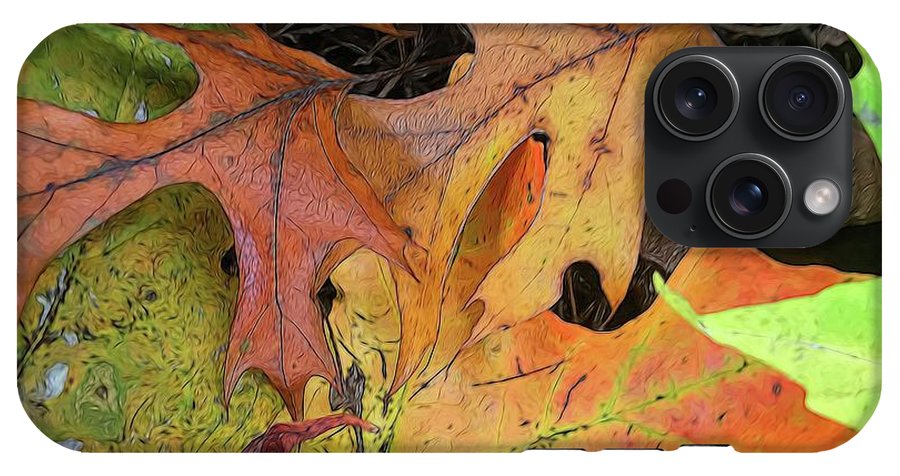 Early October Leaves 2 - Phone Case