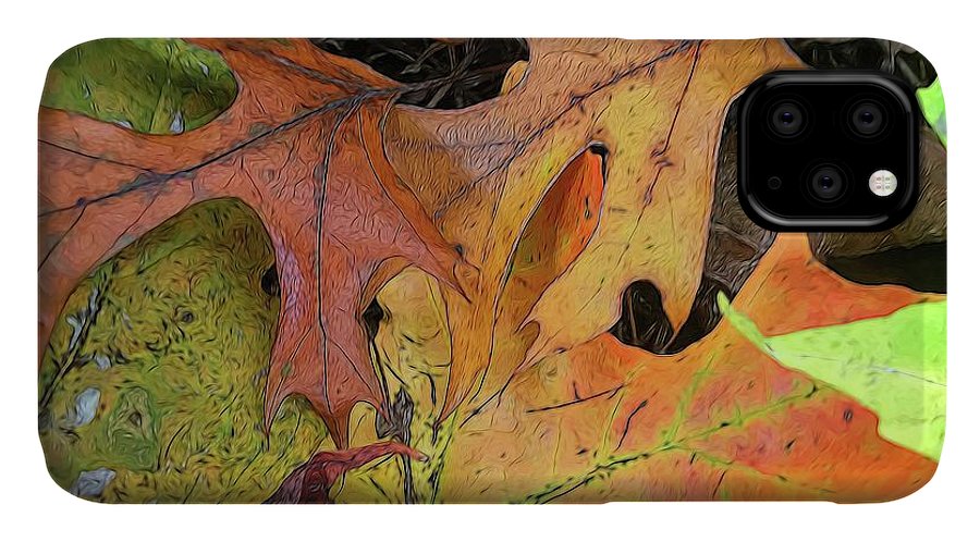 Early October Leaves 2 - Phone Case