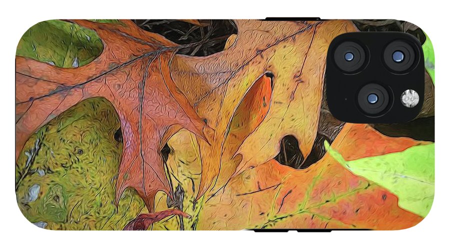 Early October Leaves 2 - Phone Case