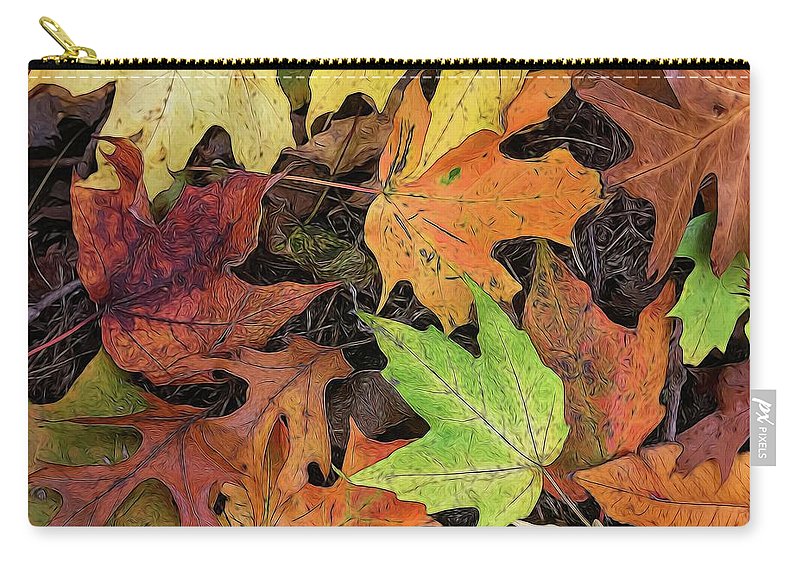 Early October Leaves 3 - Carry-All Pouch