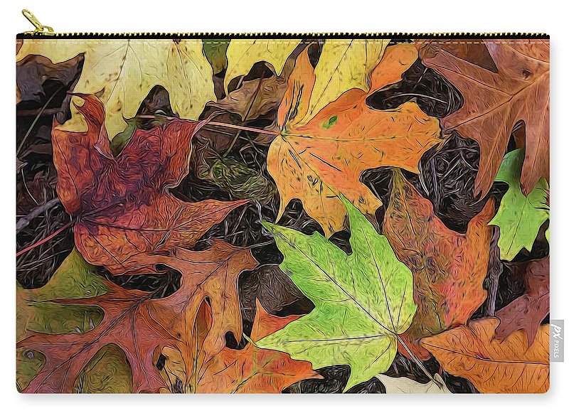 Early October Leaves 3 - Carry-All Pouch