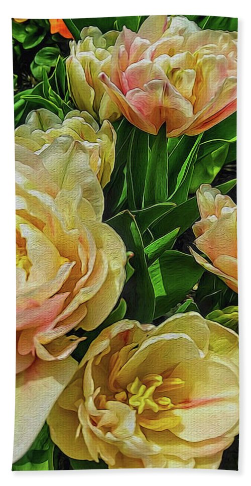 Early Summer Flowers - Beach Towel