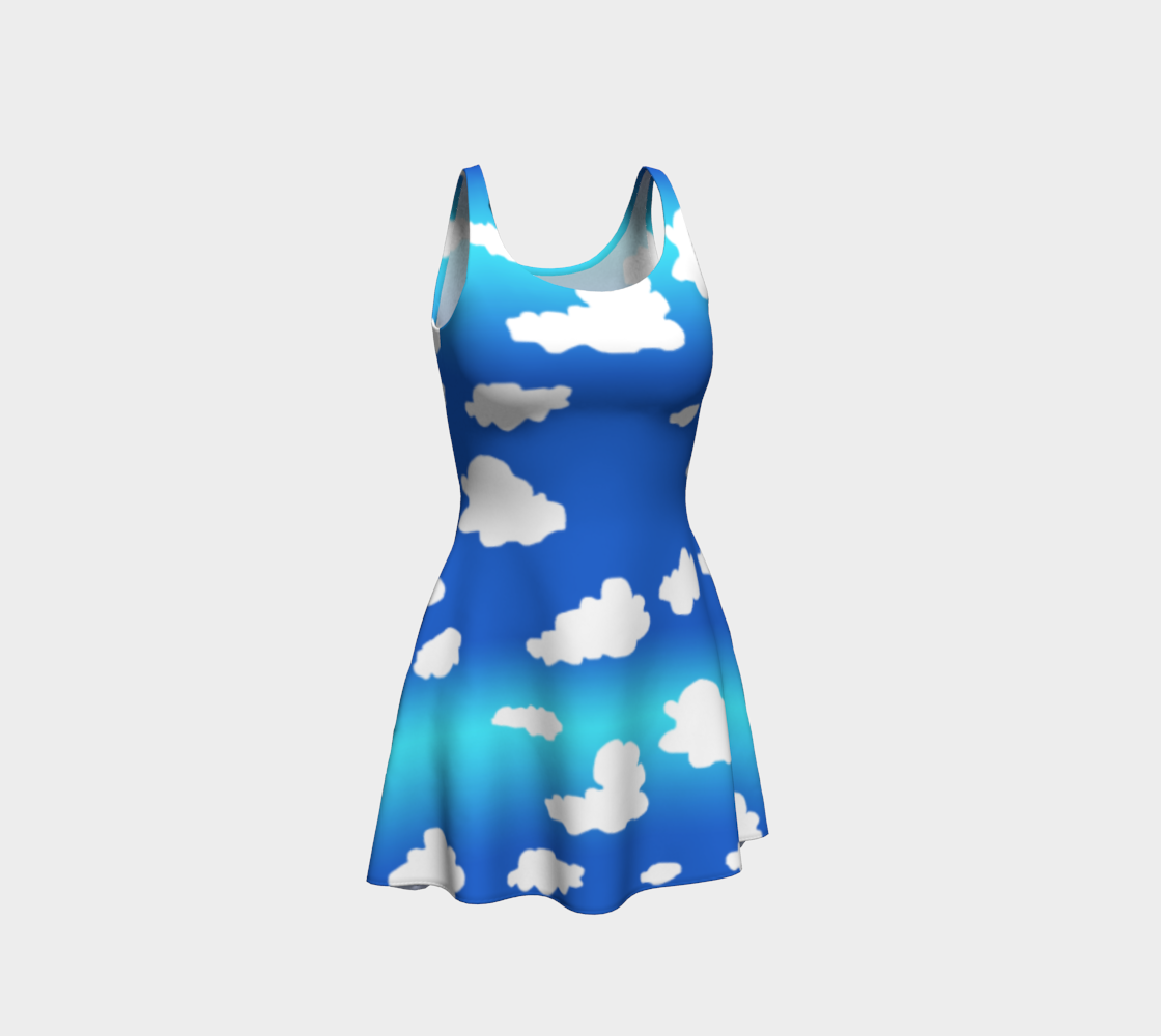 Clouds Flare Dress