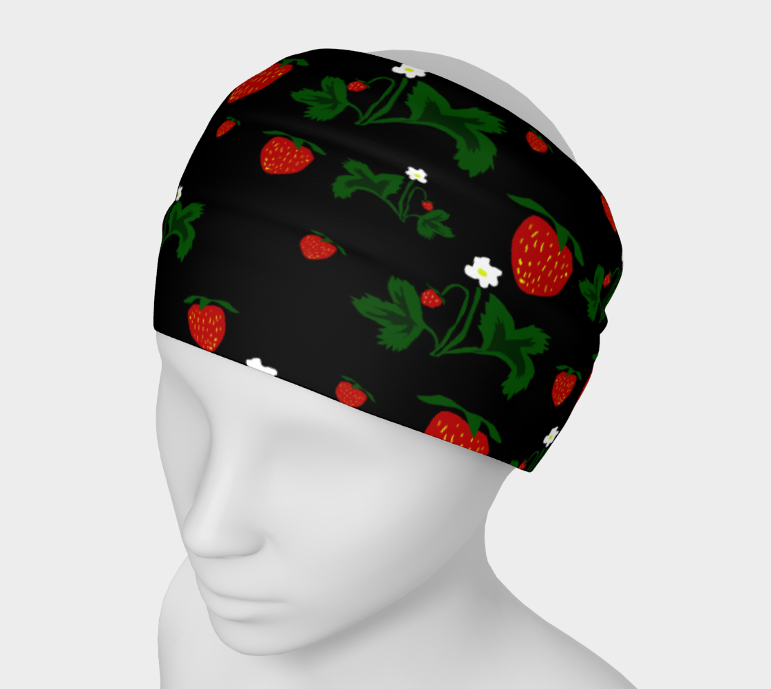 Wild Strawberries Headband