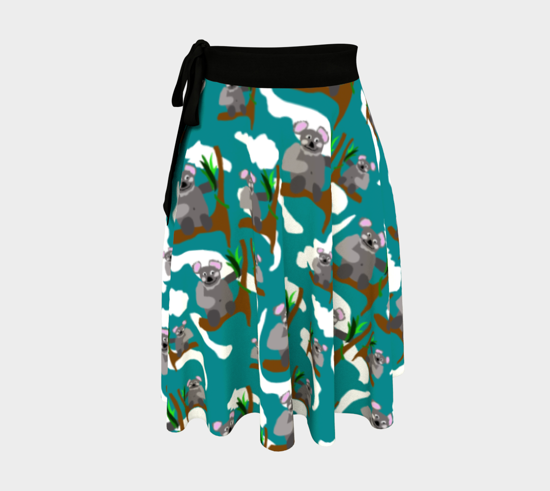 Koala Bears Wrap Skirt