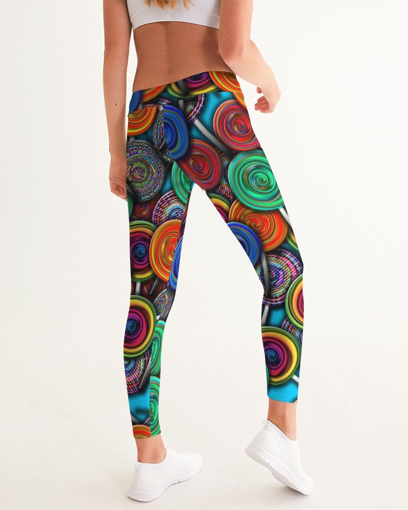 Colorful Lollipops Women's Yoga Pants